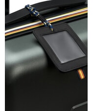 KWAY EUDOXIE LOGO Trolley Bagaglio a Mano green blackish - Bagagli a mano - 4