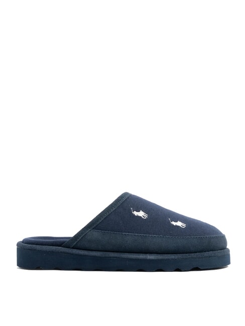 READE RECYCLE  Pantofole navy/paper white repeat pp - Scarpe Uomo