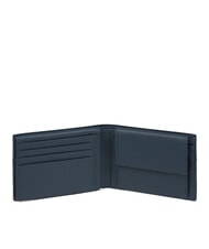 PIQUADRO TRAKAI Portafoglio blu - Portafogli Uomo - 3