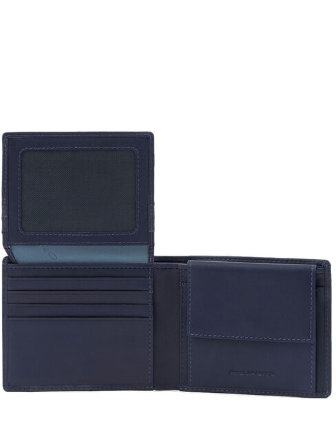 FINN Portafoglio in pelle blu - Portafogli Uomo