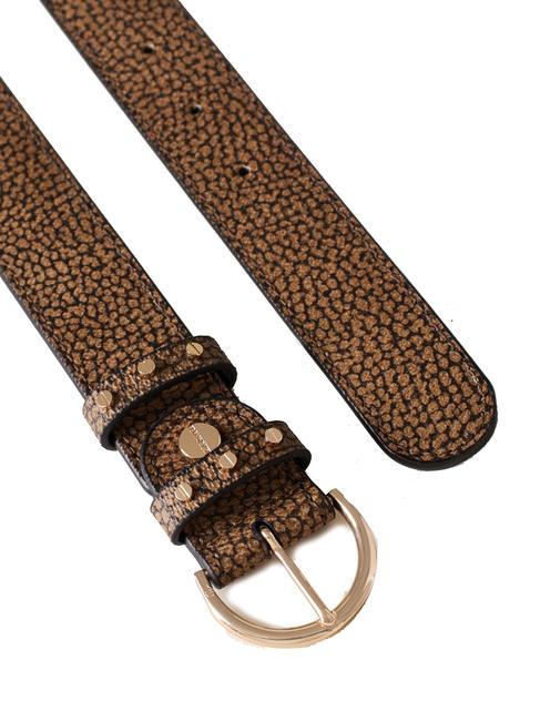 GRAFFITI Cintura con borchiette op naturale/nero - Cinture