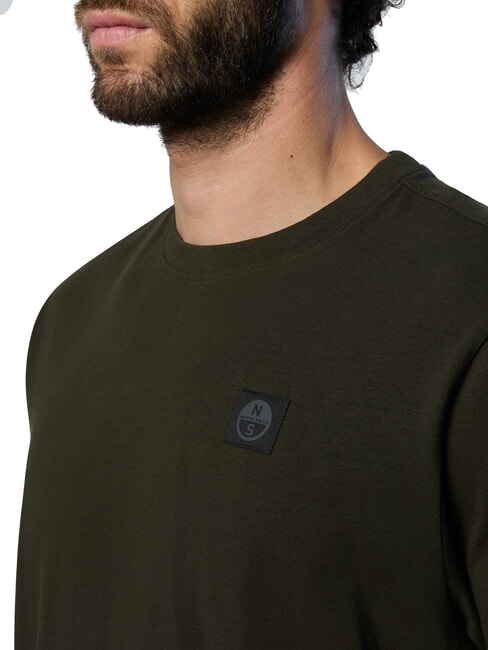 LOGO T-shirt a maniche corte forest green - T-shirt Uomo