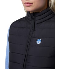 NORTH SAILS GALIA Smanicato imbottito black - Gilet Donna - 3