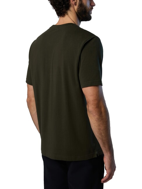 LOGO T-shirt a maniche corte forest green - T-shirt Uomo