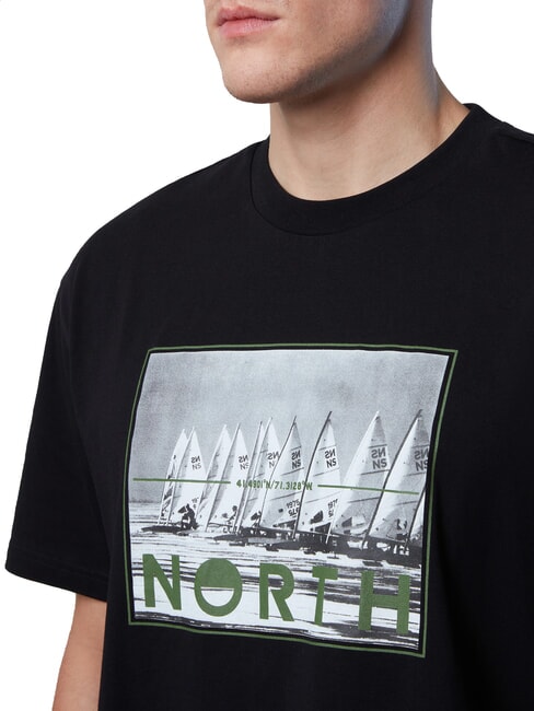 GRAPHIC T-Shirt in cotone black - T-shirt Uomo