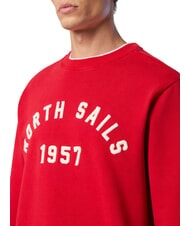 NORTH SAILS GRAPHIC Felpa in cotone red - Felpe Uomo - 3
