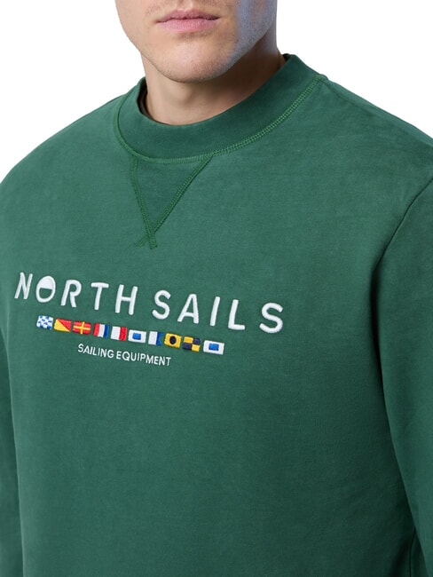 EMBROIDERY  green - Felpe Uomo