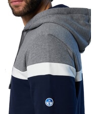 NORTH SAILS GRAPHIC Felpa con cappuccio medium grey melange - Felpe Uomo - 3