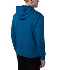 NORTH SAILS LOGO Felpa full zip con cappuccio water green - Felpe Uomo - 2