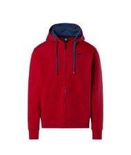 NORTH SAILS LOGO Felpa full zip con cappuccio red lava - Felpe Uomo - 4