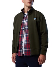 NORTH SAILS LOGO Felpa full zip forest green - Felpe Uomo - 2