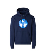 NORTH SAILS GRAPHIC Felpa in cotone con cappuccio navy blue - Felpe Uomo - 4