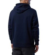 NORTH SAILS ROUND LOGO Felpa in cotone con cappuccio navy blue - Felpe Uomo - 2