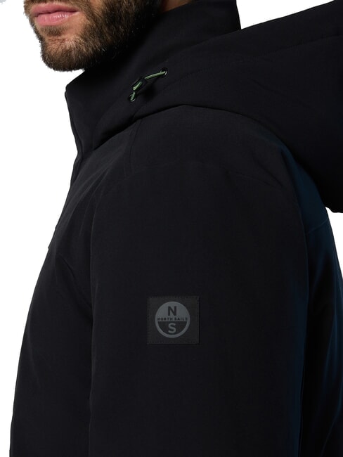 VARBERG Giacca con cappuccio black - Giacche Uomo