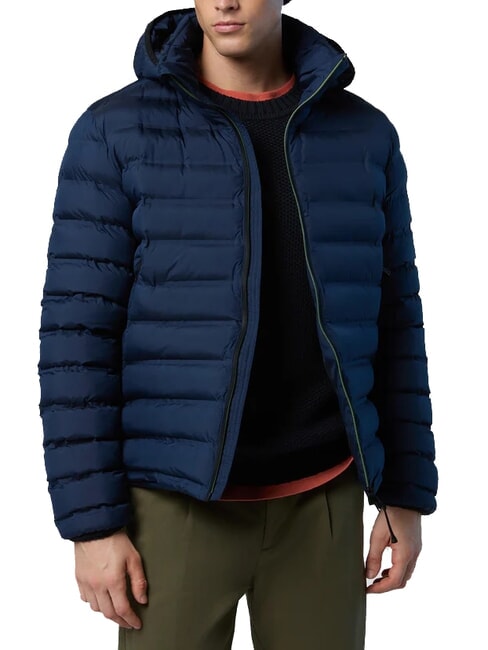 LASER PUFFER Giacca piumino media lunghezza navy blue - Piumini Uomo