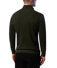 NORTH SAILS N|S Maglione collo alto mezza zip forest green - Maglie Uomo - 2