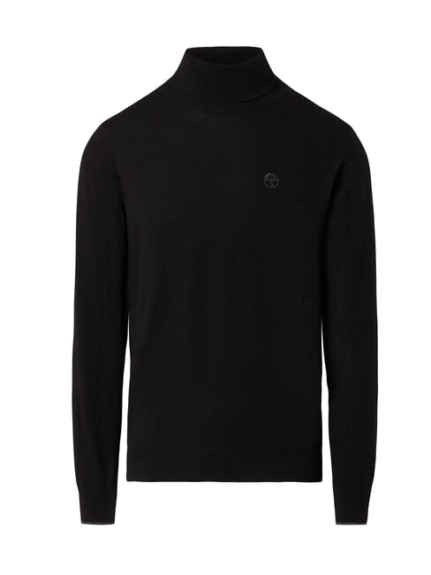 N|S Maglione a collo alto black - Maglie Uomo