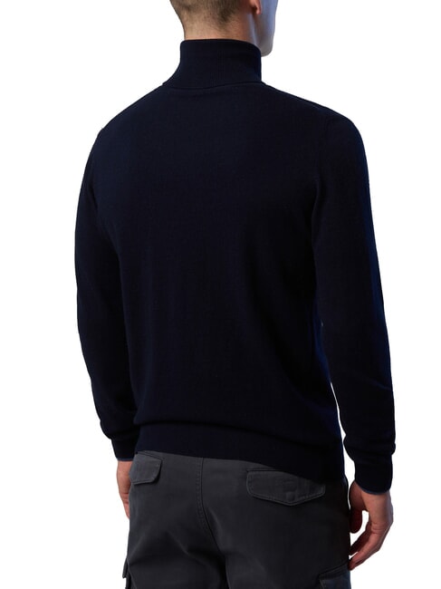 N|S Maglione a collo alto navy blue - Maglie Uomo
