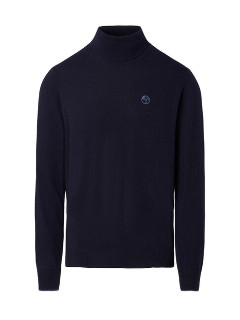 N|S Maglione a collo alto navy blue - Maglie Uomo