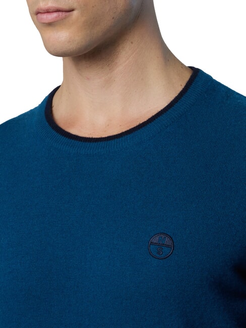 N|S Maglione a girocollo water green - Maglie Uomo