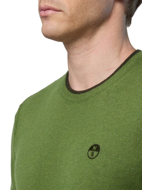 N|S Maglione a girocollo salvia - Maglie Uomo