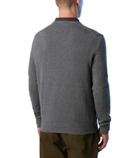 NORTH SAILS N|S Maglione con scollo a V medium grey melange - Maglie Uomo - 2