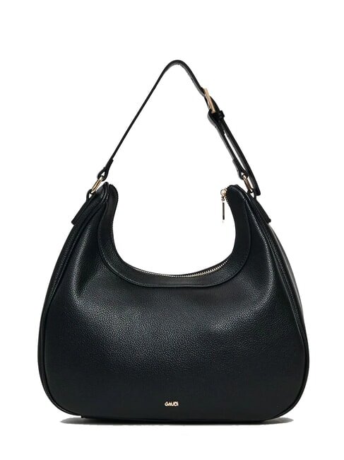EMMA Borsa hobo a spalla con borchiette NERO - Borse Donna