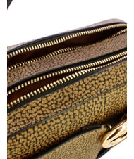 BORBONESE TULIP Mini Bag a mano, con tracolla op naturale/nero - Borse Donna - 5