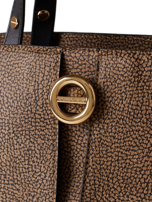 TULIP  Borsa a mano, con tracolla op naturale/nero - Borse Donna