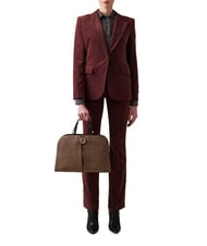 BORBONESE TULIP  Borsa a mano, con tracolla op naturale/nero - Borse Donna - 5