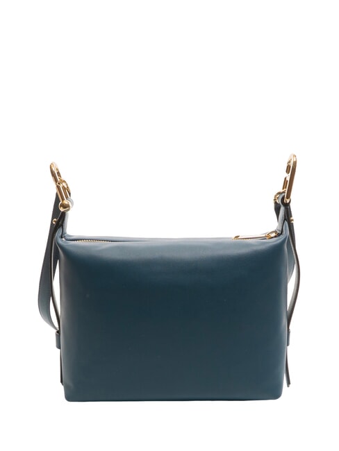 TONIE Borsa a tracolla, in pelle grigio blu - Borse Donna