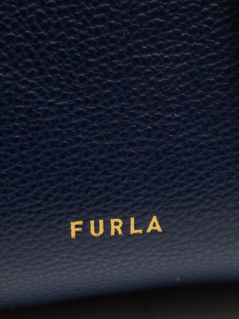 GOCCIA Borsa a spalla pelle martellata blu reale - Borse Donna