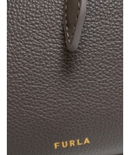 FURLA GOCCIA Borsa a spalla pelle martellata urban gray - Borse Donna - 3