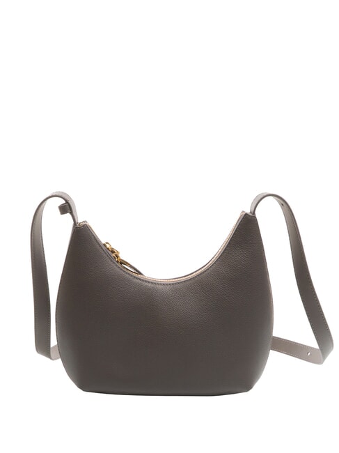 GOCCIA Borsa a spalla pelle martellata urban gray - Borse Donna