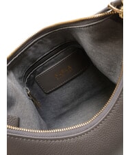 FURLA GOCCIA Borsa a spalla pelle martellata urban gray - Borse Donna - 5