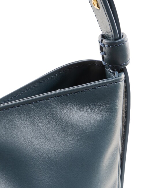 SFERA SOFT  Borsa in pelle a spalla grigio blu - Borse Donna