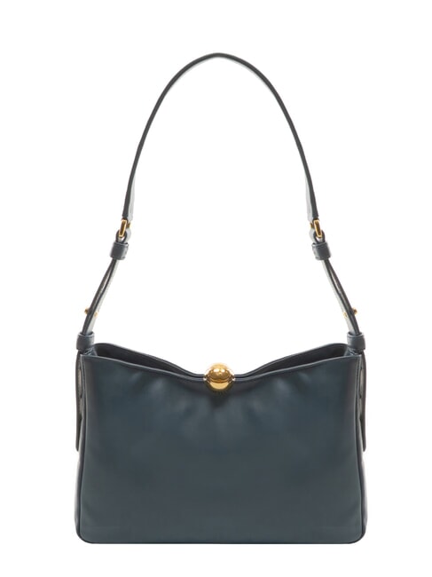 SFERA SOFT  Borsa in pelle a spalla grigio blu - Borse Donna