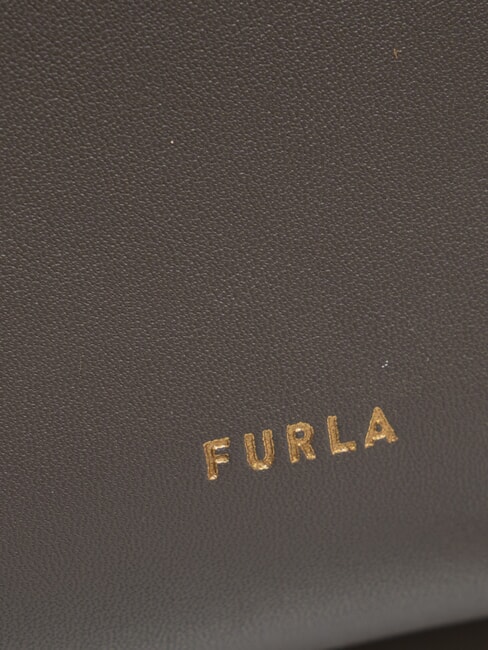 NUVOLA Borsa mini in pelle a tracolla urban gray - Borse Donna