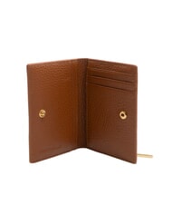 COCCINELLE METALLIC SOFT Portafoglio verticale in pelle cognac - Portafogli Donna - 2