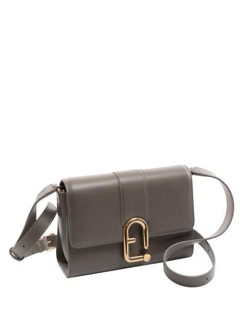 URBAN Borsa a tracolla piccola in pelle urban gray - Borse Donna