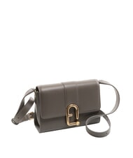 FURLA URBAN Borsa a tracolla piccola in pelle urban gray - Borse Donna - 2