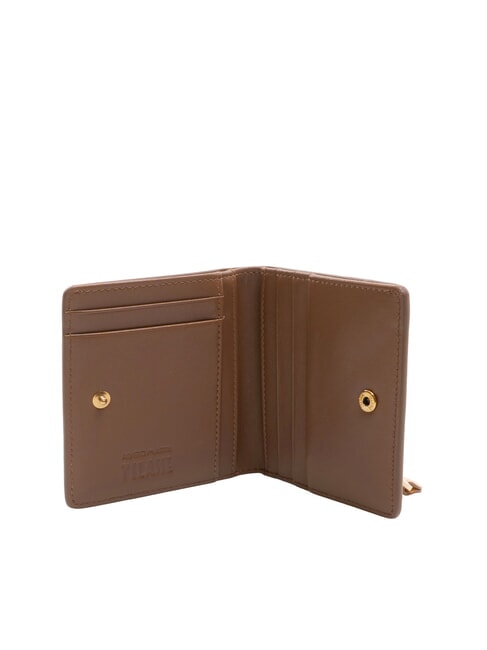 WINDY CITY Portafoglio piccolo bifold castagna - Portafogli Donna
