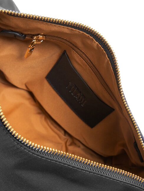 PUFFY NYLON Borsa mezzaluna mini tracolla Nero - Borse Donna