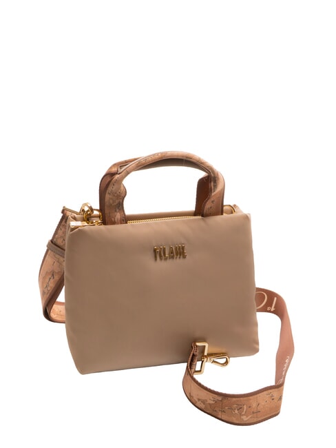 PUFFY NYLON Borsa a mano piccola con tracolla greige - Borse Donna