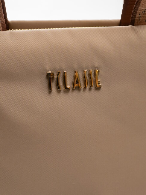 PUFFY NYLON Borsa a mano piccola con tracolla greige - Borse Donna