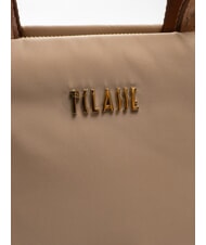 ALVIERO MARTINI PRIMA CLASSE PUFFY NYLON Borsa a mano piccola con tracolla greige - Borse Donna - 4