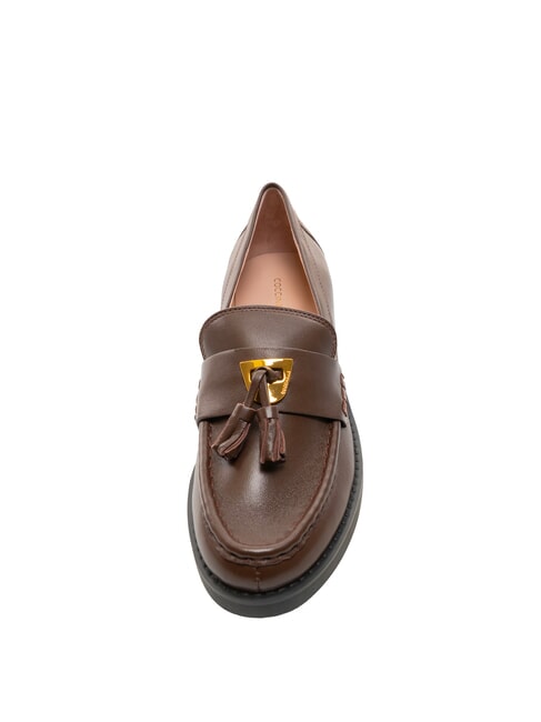 BEAT SELLERIA Mocassini in pelle con nappina brunette - Scarpe Donna