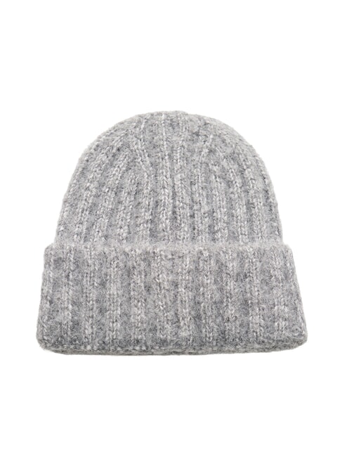 ESTELLE Cappello beanie con risvolto grey - Cappelli