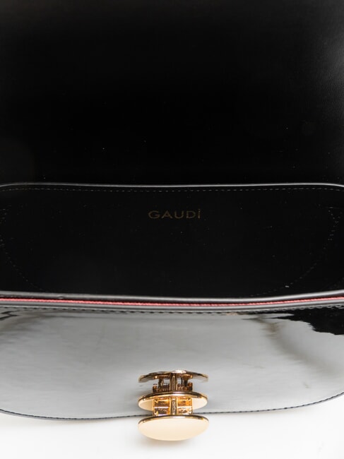 EVELYN LAK Borsa a tracolla piccola vernice NERO - Borse Donna