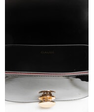 GAUDÌ EVELYN LAK Borsa a tracolla piccola vernice NERO - Borse Donna - 5